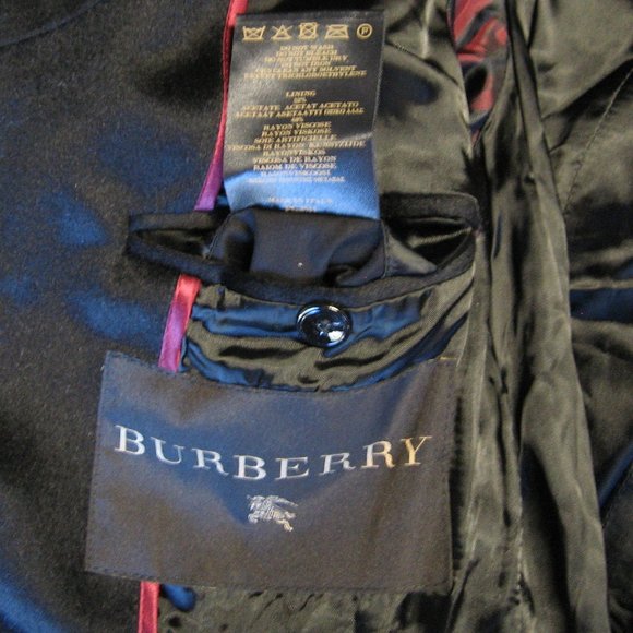 Burberry Black Cashmere Coat - Picture 10 of 12